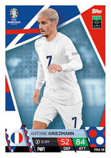 Antoine Griezmann France Topps Match Attax EURO 2024 #FRA18